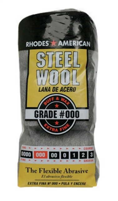 Rhodes American 10121000 Extra Fine Steel Wool Pads 8-3/4 L in. (Pack of 6)