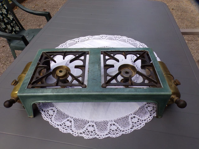 ANCIEN RECHAUD Electrique En Emaille Fonctionne EUR 5,00 - FR