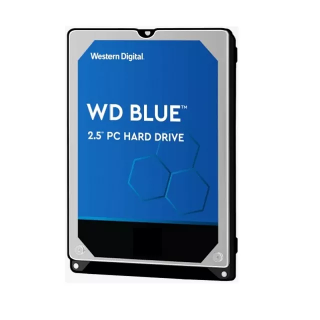 O-Western Digital WD Blue 500GB 2.5" HDD SATA 6Gb/s 5400RPM 16MB Cache CMR Tech