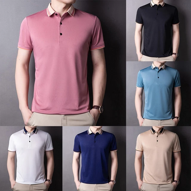Mens silk sales pullover shirts