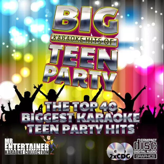 Teen Party Karaoke. Mr Entertainer Big Hits Doppel-CDG-Disc-Set. Kinder. Teenager 2