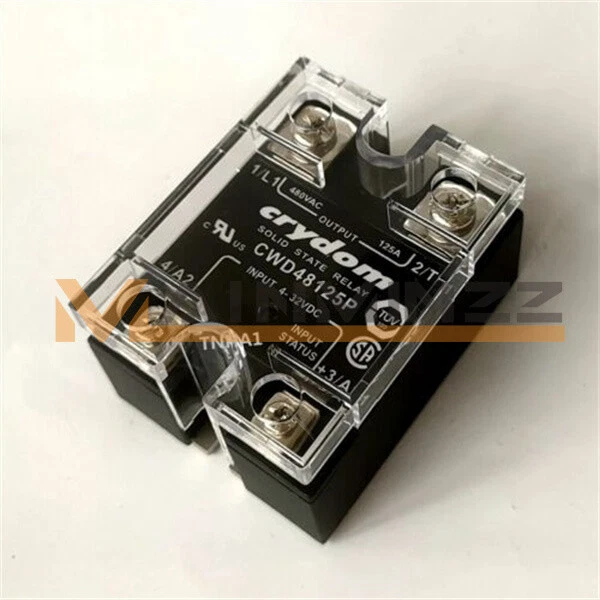 ONE NEW solid state relay CWD48125P 480V 125A 4-32VDC FOR Crydom