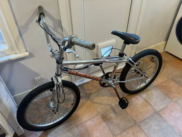 1993 1994 MONGOOSE Villain Villian Mid School Chrome BMX Bike 20 Cycling Cycle 295.00 PicClick UK