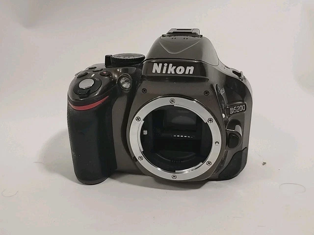 NIKON D5200 Digital SLR Camera Body Only Brown F Mount From