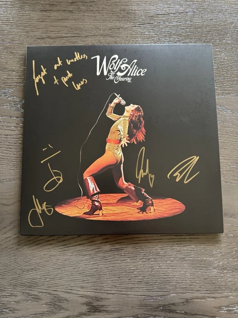 WOLF ALICE THE Clearing LP PERSONALLY SIGNED Vinyl LP Autographed