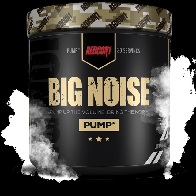 REDCON1 BIG NOISEPUMPSTIM Free Pre Workout30 Srv 2 Flavor READ