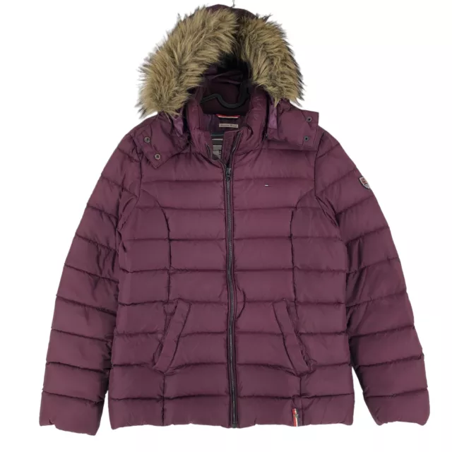 TOMMY HILFIGER FEMME Am ricain Marque Capuche Veste Doudoune
