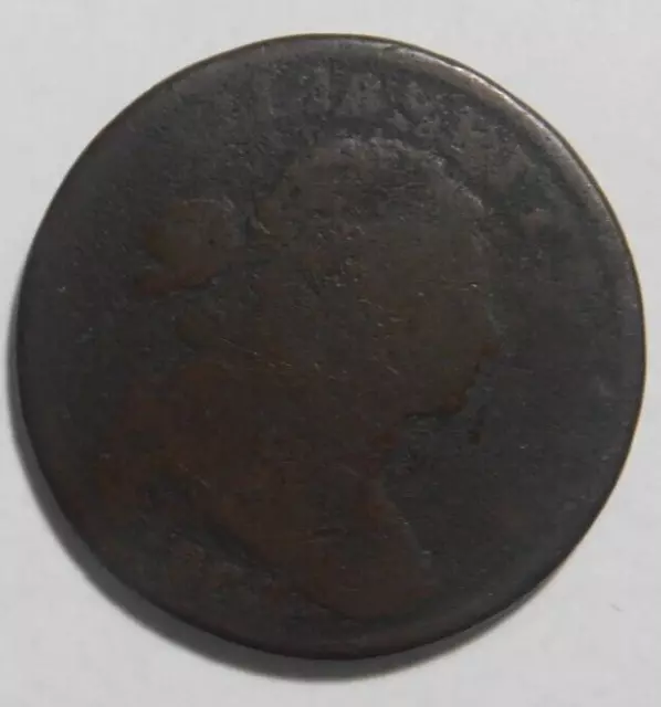 1803 large cent  early copper low grade type coin