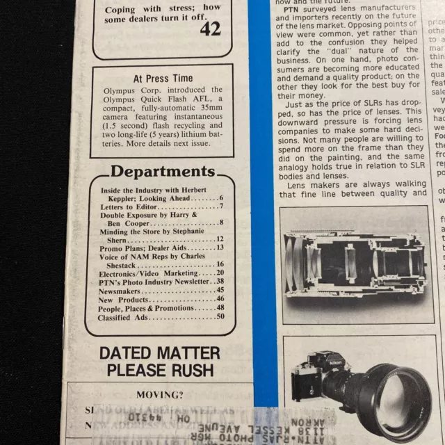 PTN Magazine Sept 1983 Through the Looking Glass: Lens Trends 3