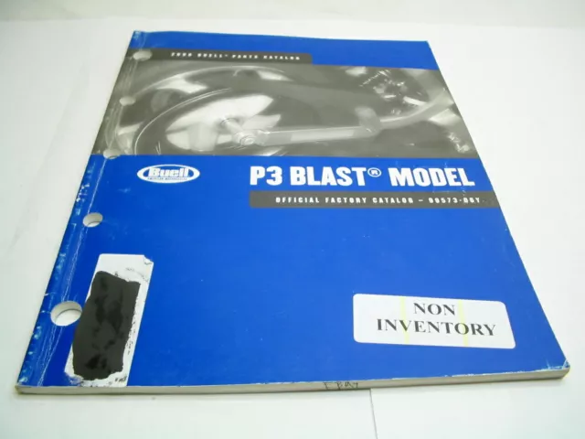 2006 Buell Parts Catalog - P3 Blast Models - 99573-06Y