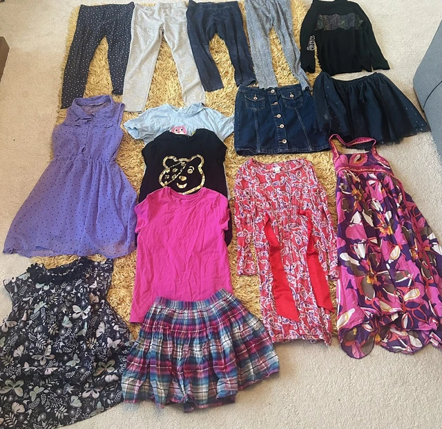 Huge Bundle Of Girls Clothes Age 9-10. 15 items.