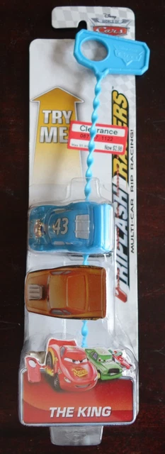Cars Riplash Racers – The King, Disney/Pixar, Zug-Seilzug-Rennauto, Sammelfigur, Ab 3 Jahren Cars Riplash Racers – The King, Disney/Pixar, Zug-Seilzug-Rennauto, Sammelfigur, Ab 3 Jahren