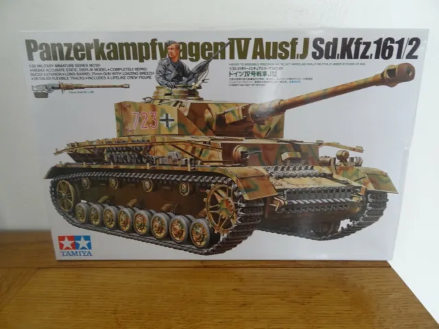 Belle Maquette Neuve Tamiya Panzerkampfwagen IV Ausf.j Sd.Kfz.161/2 N°181