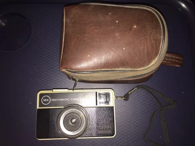 Instamatic Kodak Camera 56x with Case Made in England