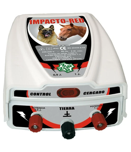 Pastor eléctrico Impacto-Red. Para perros y caballos. - zar