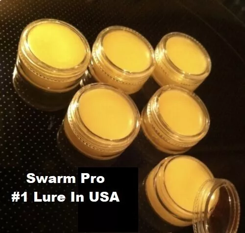 6 pack honeybee lure vials SWARM PRO LURE Bee Swarm Pro Lure #1 In USA