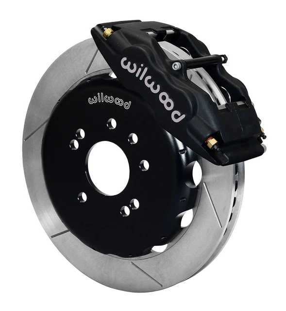 Wilwood FSLI4 Front Hat Kit 13.00in Drilled Nissan 240SX main image 1