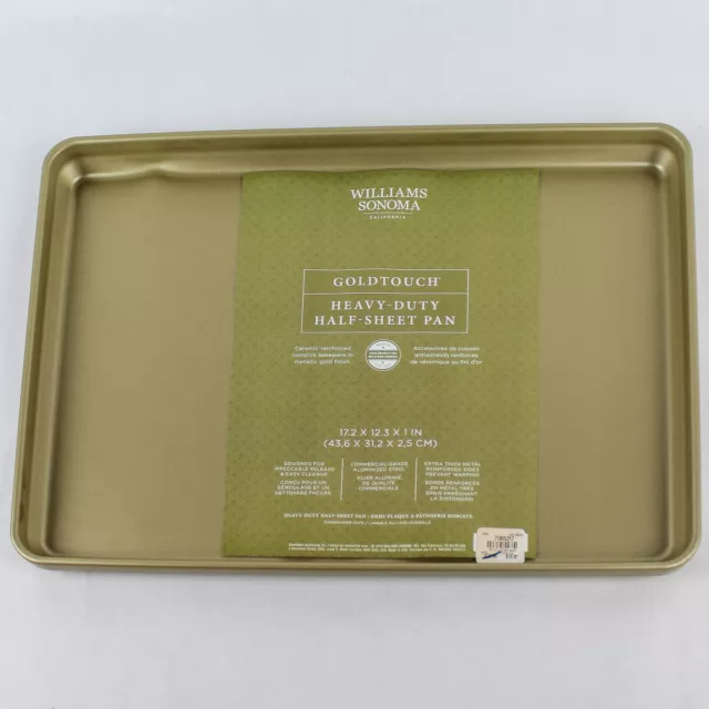 Williams Sonoma Goldtouch® Pro Nonstick 1/8th Sheet Pan, Set of 2