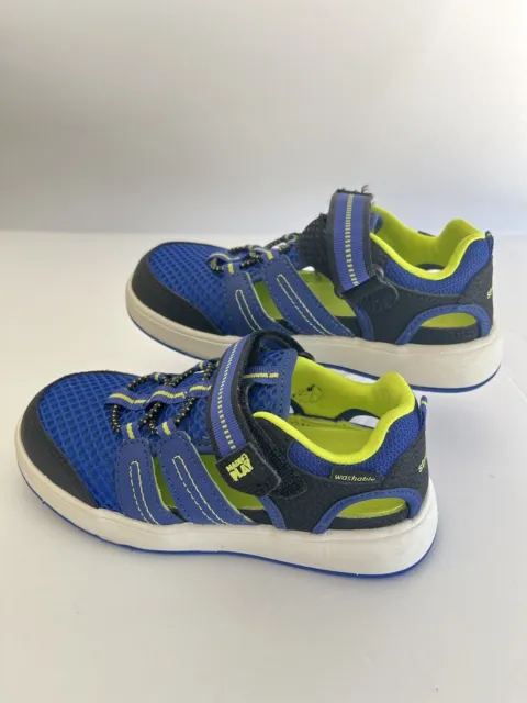 Stride Rite Toddler Boys Seaton Sneaker Sandal Machine Washable Blue Size 11