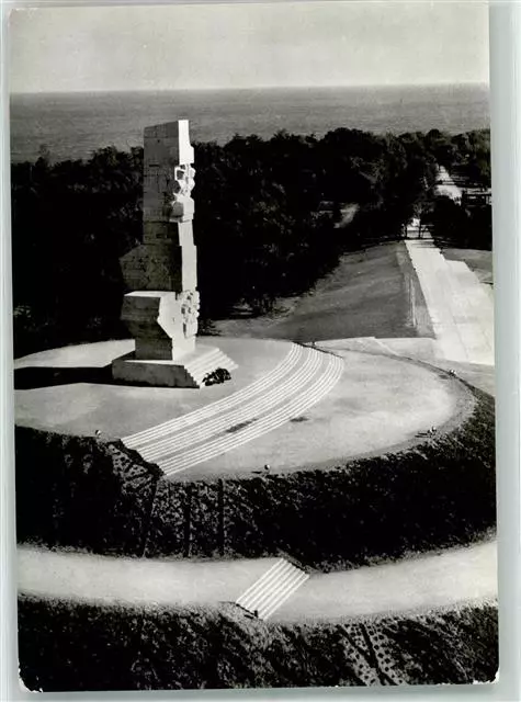 39644711 - Danzig Denkmal Westerplatte 1939-1945 Danzig / Gdansk (Stadt)
