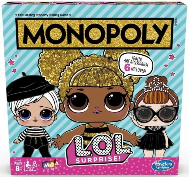 New Monopoly LOL Surprise Board Game