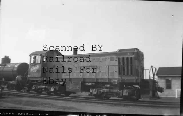 Lot of 4 1940s Alcos Original Railroad Photo Negatives Chicago & Northwestern 4