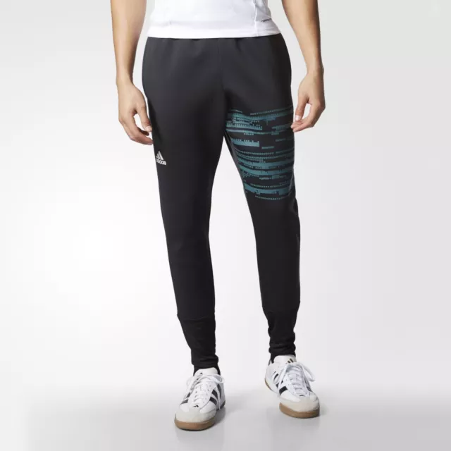 ADIDAS UOMO URBAN Calcio Pista Tuta Warm Up Pantaloni Lunghi