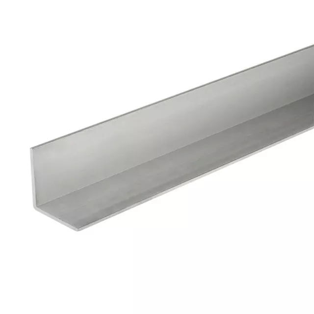3/4 in. x 1/2 in. x 48 in. Aluminum Flat Angle with 1/16 in. Thick Nonthreaded