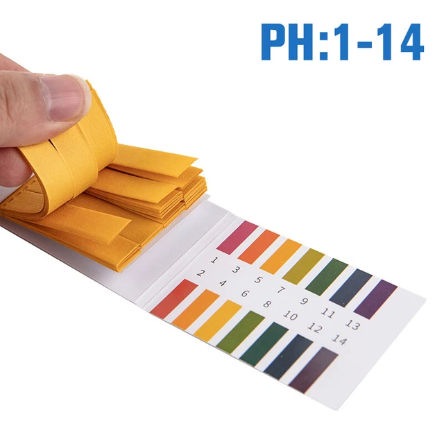 80 STRIPS/PACK PH 114 Litmus Paper PH Tester Papers Universal