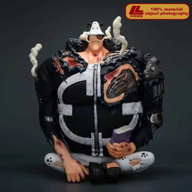 ANIME ONE PIECE Bartholemew Kuma Damage Sit Huge PVC Figure Statue Toy