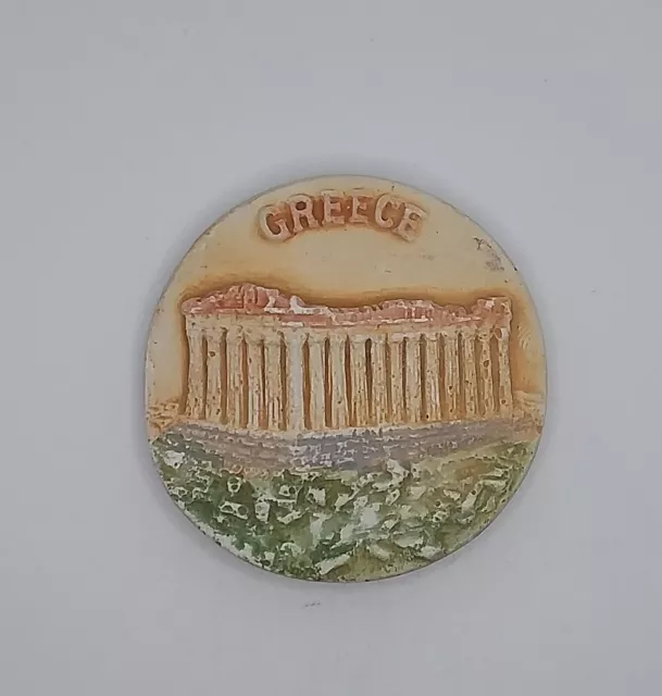 Magnete Calamita Resina Frigo Souvenir Fridge Magnet  Grecia