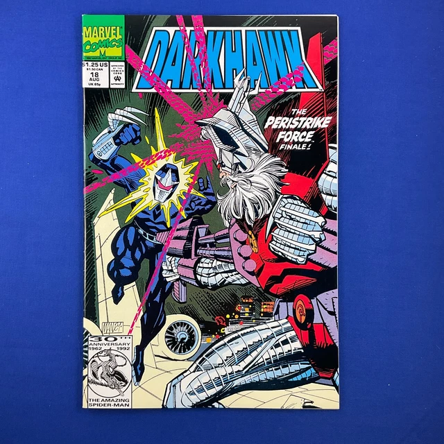 Darkhawk #18 vs Peristrike Force Marvel Comics 1992