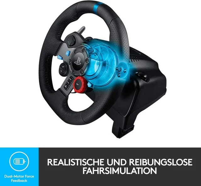 Marchand: Logitech G29 Driving Force Jeux Rennlenk PS4 PS5 PC État : Bien 3