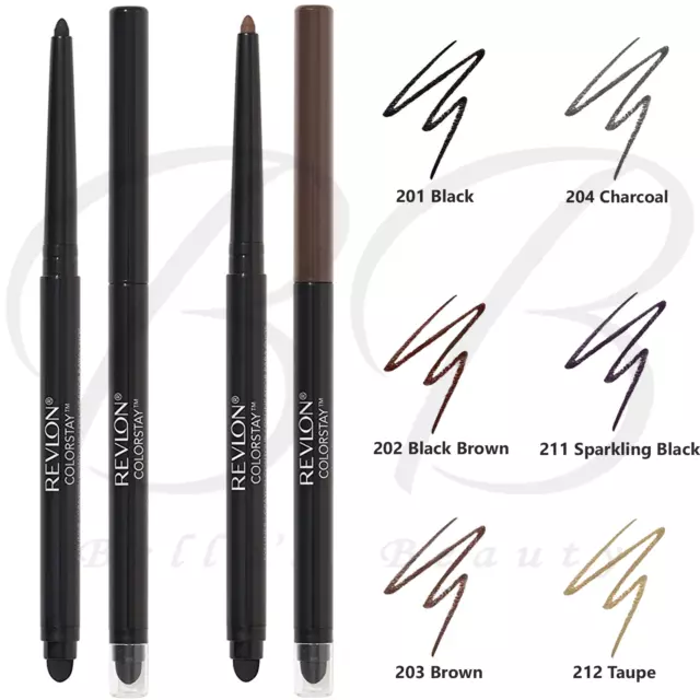 REVLON Colorstay Waterproof Eye Liner Eyeliner Pencil *NEW* *CHOOSE YOUR SHADE*