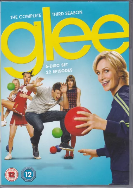 GLEE The Complete Third Season ( 6-DISC SET 22 Episodes )