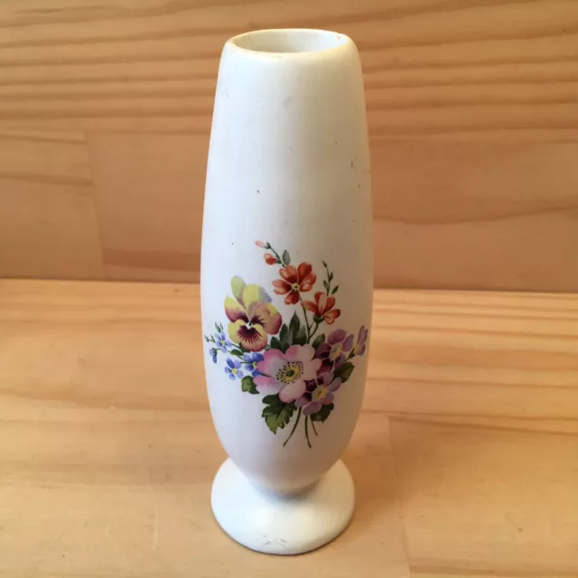 WILDFLOWERS "White" Beautiful Little Flower Vase Decorative Ceramic Ornament