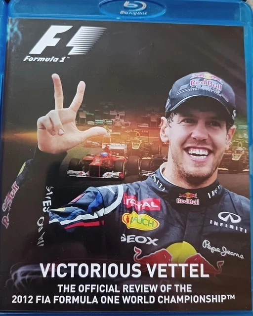 Ray Vettel F1 FORMULA 1 One Official Season Review 2012 2 x Blu Ray Sebastian ...