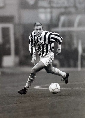 Aldo Serena stampa 18x24 cm Foto Vintage Juventus stagione 87/88 