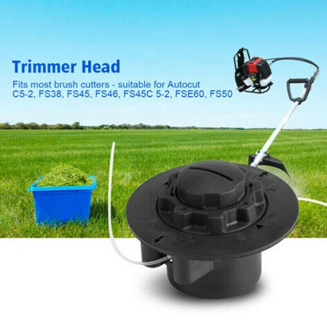 Tondeuse à Gazon Tête Trimmer Noir Bricolage FS50 F1S60 pour Stihl Autocut