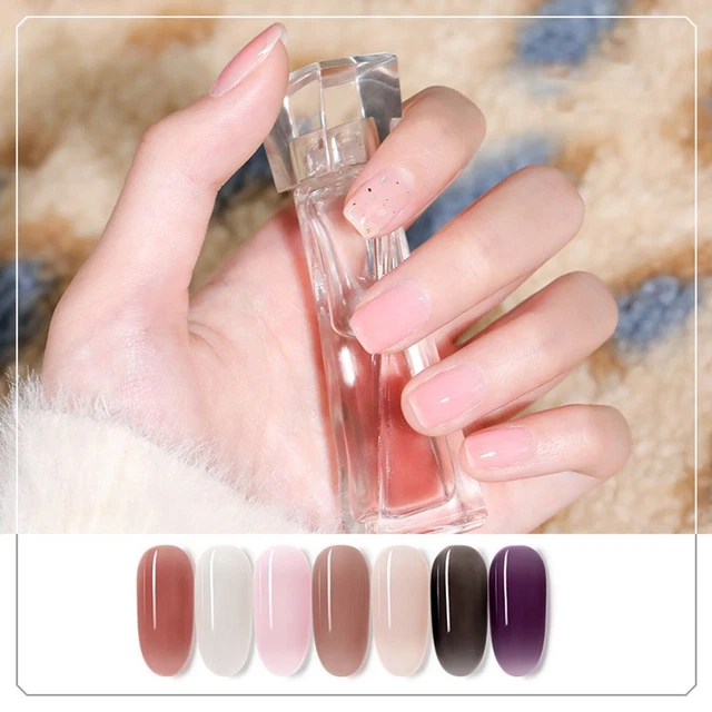 Abrigo Superior Fototerapia Gel Gel Esmalte de uñas Transparente Gel de Jalea Remojar Gel UV