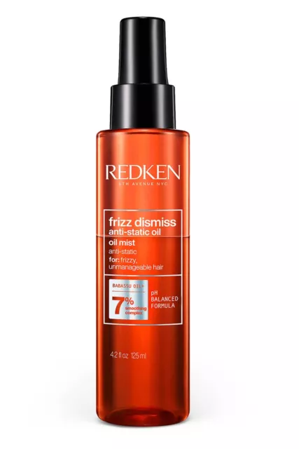 Redken Frizz Dismiss Hair Oil Mist Spray 30ml Anti Static