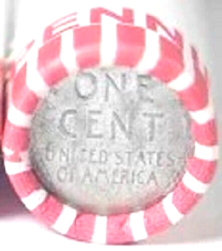 1 Roll 50 Steel 1943 Wheat Penny WWII Wartime Vintage Cent US Mint [Circulated] 2