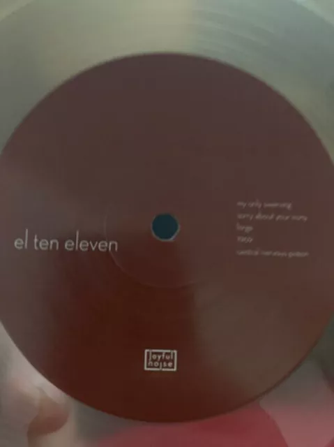 El Ten Eleven 15 Year Anniv Ed 1000ex Colored Vinyl + Clear Flexi 7" Sealed MINT 2