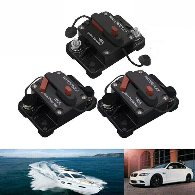 Support De Fusible Disjoncteur En Ligne 12 V DC Pour Voitures