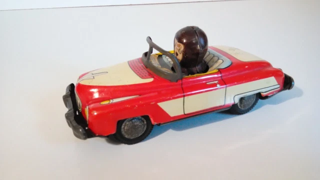 Jouet Vintage Porsche Friction YAMATO - 13 Pouces (environ 33 Cm) - Japon Années 70-80 - Rare