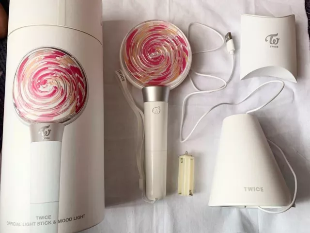 TWICE Official Light Stick CANDY BONG Mood Light Pen Light Dome Tour 2019