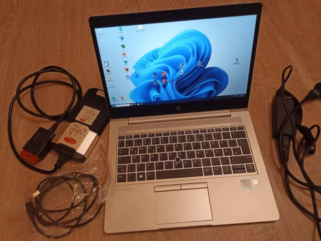 KFZ Diagnosegerät HP 830 G5 Diagnose Laptop OBD2, Tester Single Platine