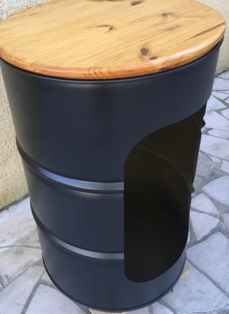 Baril 60L à customiser - RECUP DECOR