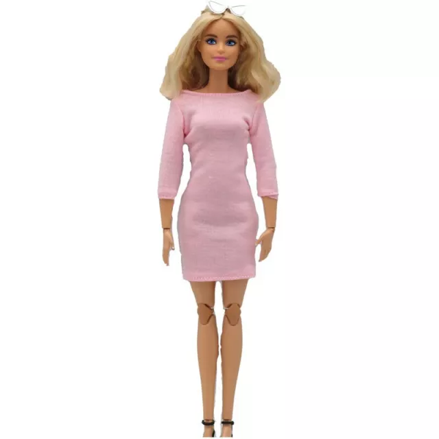 Fashion Doll Dress For 11.5" Doll Clothes Outfits Office Lady Base Casual Gown