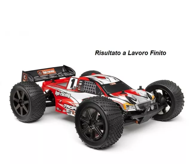 Carrosserie transparente 1/8 pour HPI Trophy Buggy-101796